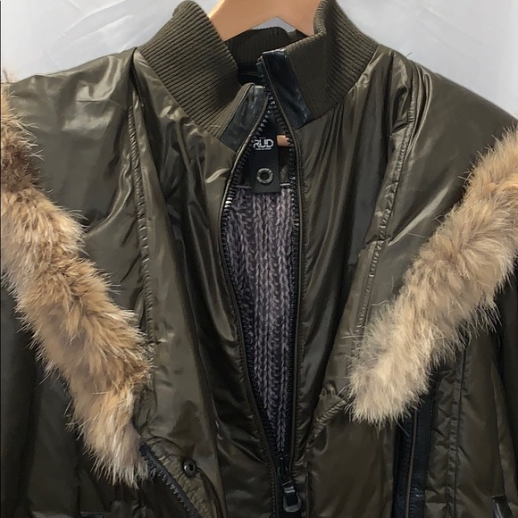 RUDSAK | SHORT PRINCE KHAKI size L ***real fur*** - Picture 3 of 9